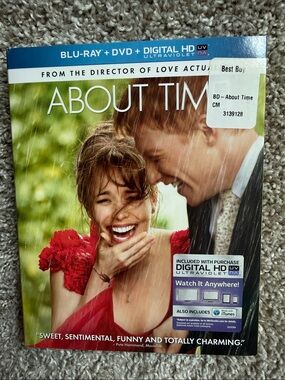 About Time (Blu-ray + DVD + Digital HD) - Red Cover